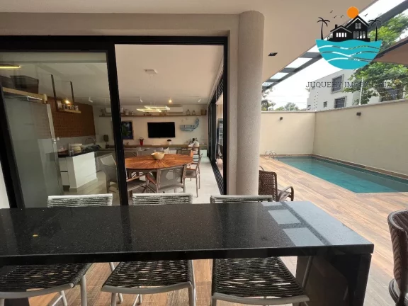 Imagem Imóveis a Venda em Juquehy, Locação Temporada na Rua da Praia em Juquehy com 4 suítes e 200m² de área construída | Juquehy Imobiliária