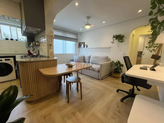 Imagem Apartamento com 1 dormitório à venda, 40 m² por R$ 590.000,00 - Brooklin - São Paulo/SP