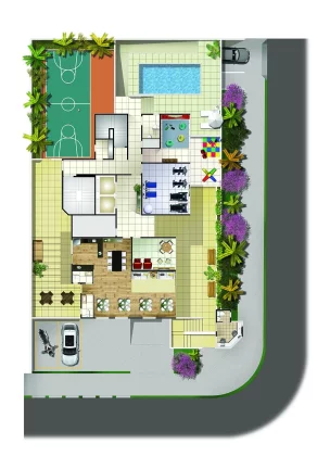 Imagem Comprar apartamento com 2 dormitórios em Vila Valparaíso Santo André SP