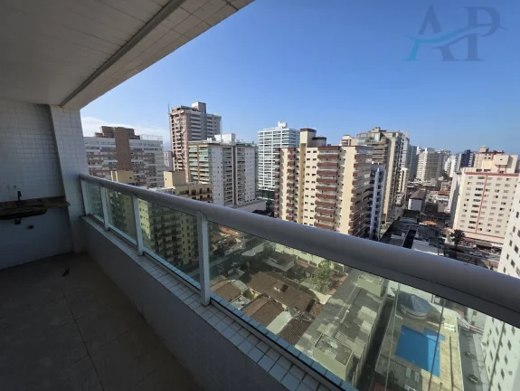 Imagem Apartamento em Praia Grande com 2 Dormitórios e Vista Mar