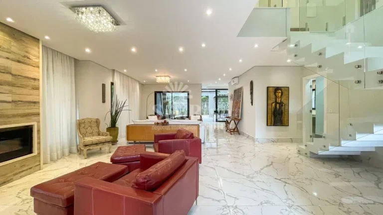 Imagem Casa mobiliada para alugar 4 quartos 6 vagas - R$45.229,40 pacote - AlphavilleTamboré 10 - Santana de Parnaíba/SP