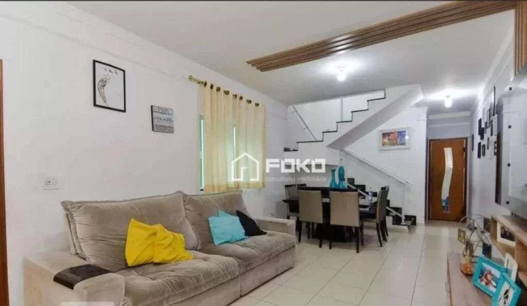 Imagem Sobrado com 3 dormitórios à venda, 165 m² por R$ 660.000,00 - Parque Continental - Guarulhos/SP