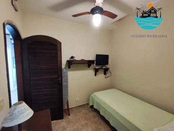 Imagem Casa para Alugar em Juquehy, 400 metros da praia, piscina, churrasqueira, 6 dormitórios, Max 15 pessoas | Juquehy Imobiliária