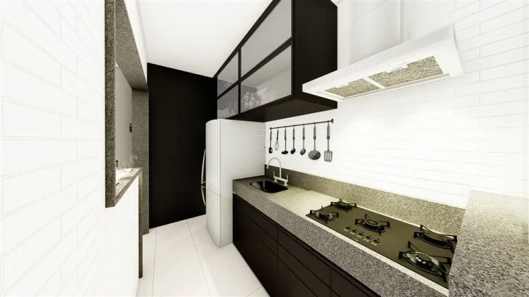 Imagem APARTAMENTO COM 46.64 m² - CAIÇARA - PRAIA GRANDE SP