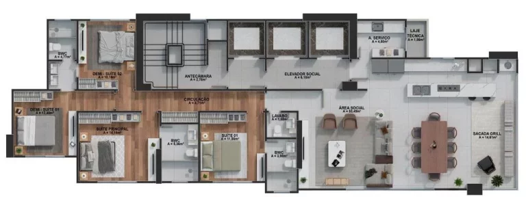 Imagem Apartamento à venda no bairro Centro - Balneário Camboriú/SC