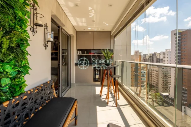 Imagem Ótimo apartamento com 71m² em Moema. Moderno e com espaços bem aproveitados, lindo apartamento mo...