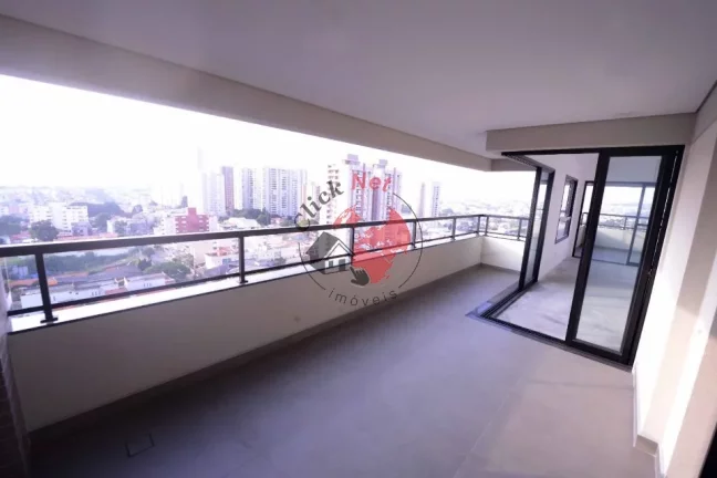 Imagem Apartamento 162m2 , Novo nunca habitado, 3 suíte,varanda c churrasq , 3 vagas, bairro Campestre, Santo andré