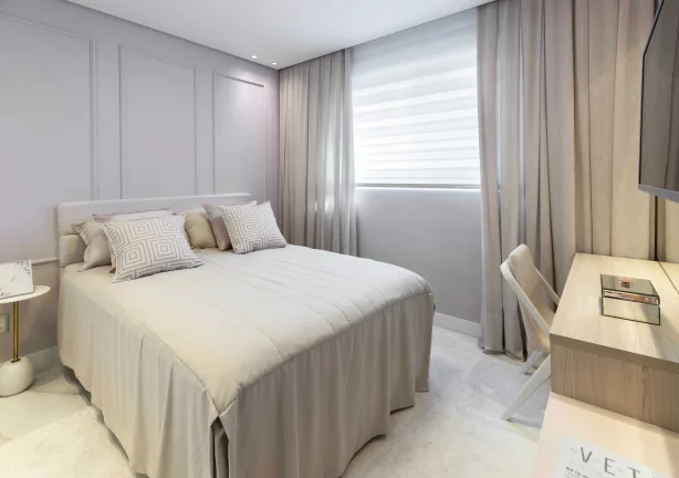 Imagem Apartamento novo com 4 dormitórios sendo 2 suítes e 3 vagas no Centro de Balneário Camboriú