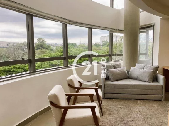 Imagem Apartamento Duplex com 1 dormitório à venda, 61 m² por R$ 1.200.000,00 - Ibirapuera - São Paulo/SP