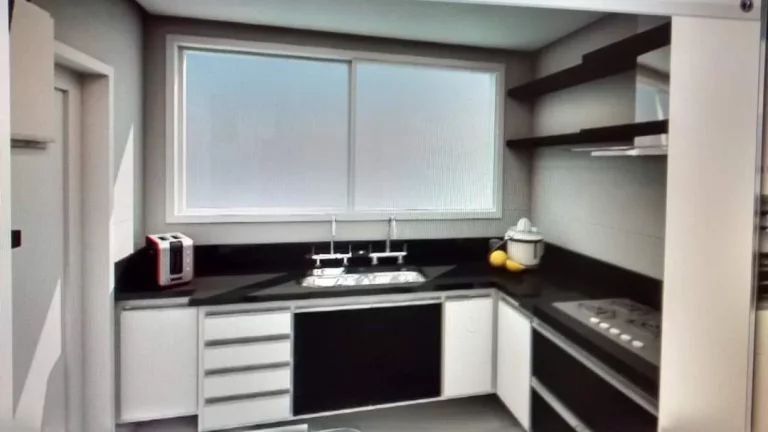 Imagem Área útil de 320 m². Triplex com 3 vagas de garagem, lavabo, ampla sala para 3 ambientes com saca...