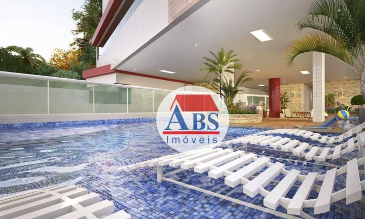 Imagem Apartamento com 2 dormitórios à venda, 67 m² por R$ 487.000,00 - Caiçara - Praia Grande/SP