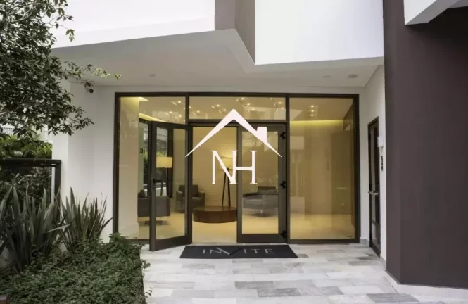Imagem Studio de 44m com varanda envidraçada, ar condicionado, 1 vaga, área de serviço, sauna, salão de festas, piscina, deck, spa, fitness, churrasqueira