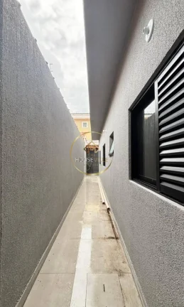Imagem Casa Nova,3 dormitórios ( 1 suíte), 2 vagas, área gourmet