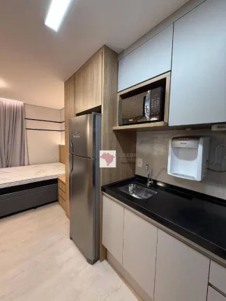 Imagem Apartamento com 1 dormitório para alugar, 24 m² por R$ 3.510,00/mês - Brooklin - São Paulo/SP