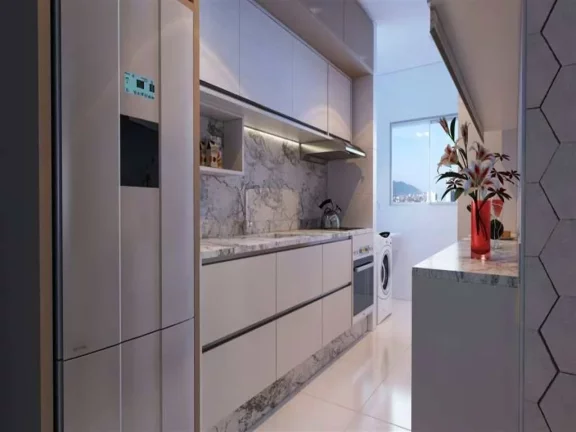 Imagem Apartamento com 1 dorm, Real, Praia Grande - R$ 384 mil, Cod: 895