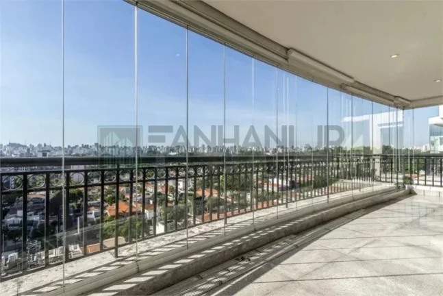 Imagem Apartamento de luxo na Vila Nova Conceição, São Paulo-SP: 3 quartos, 3 suítes, 5 banheiros, 5 vagas de garagem, 420m².