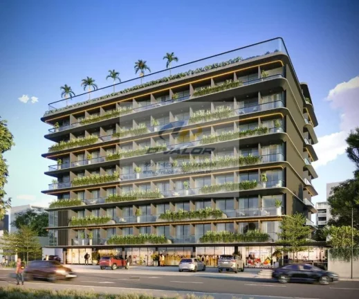 Imagem Vendo Apartamentos de 20 a 40 m², Varanda, Quarto.