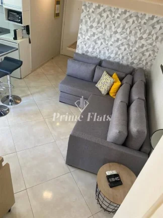 Flat disponível para locação no Royal Ibirapuera Park, com 42m², 1 dormitório e 1 vaga