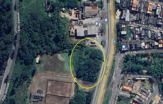 Imagem Área à venda, 1730 m² por R$ 500.000,00 - Ipelândia - Suzano/SP