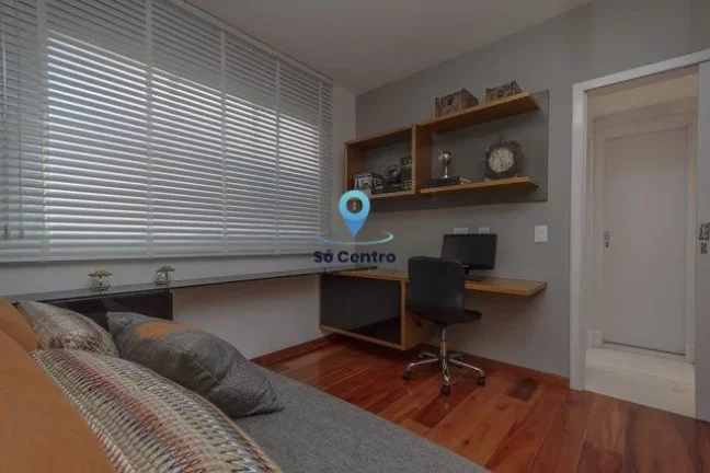 Imagem Ótimo apartamento à venda no Bairro Sion, Belo Horizonte - MG. Com 176.46m² de área total, conta...