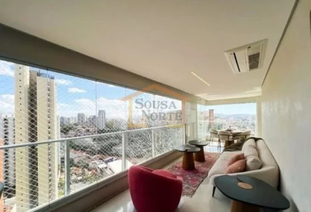 Imagem Apartamento alto padrão, com 263m² de área privativa e 2.303m² de área total. O imóvel conta c...