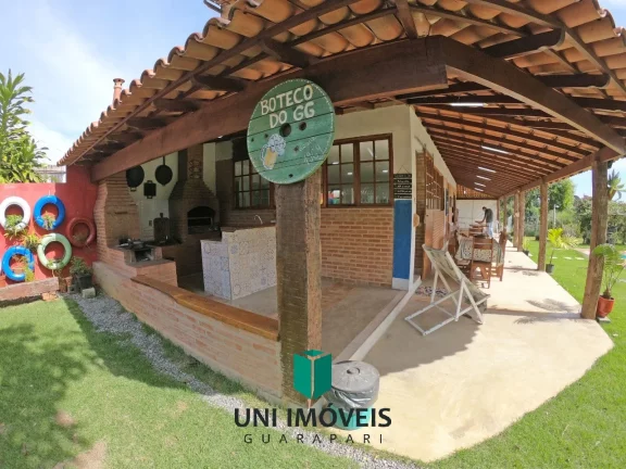 Imagem Maravilhosa chácara com casa sede mais 3 Suítes para locação, área de lazer a venda na região de Meaipe - Guarapari.