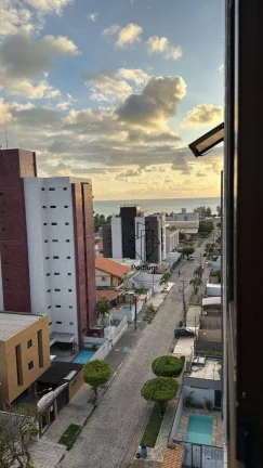 Imagem Apartamento com varanda / sacada gourmet a 350m da praia do Bessa - AP2742.