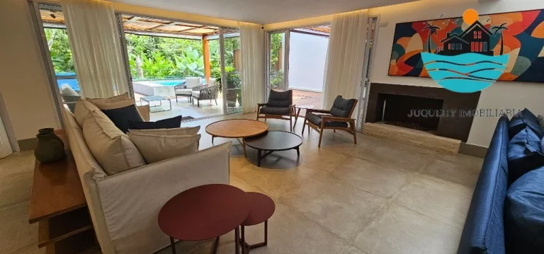 Imagem Raizes de Juquehy Venda, Totalmente reformada, 5 suítes, piscina, área gourmet, Tênis, sauna, 300m² área construída | Juquehy Imobiliária