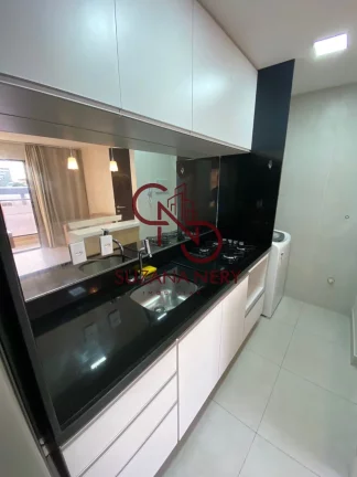 Imagem Flat vista mar, mobiliado em Ponta Negra