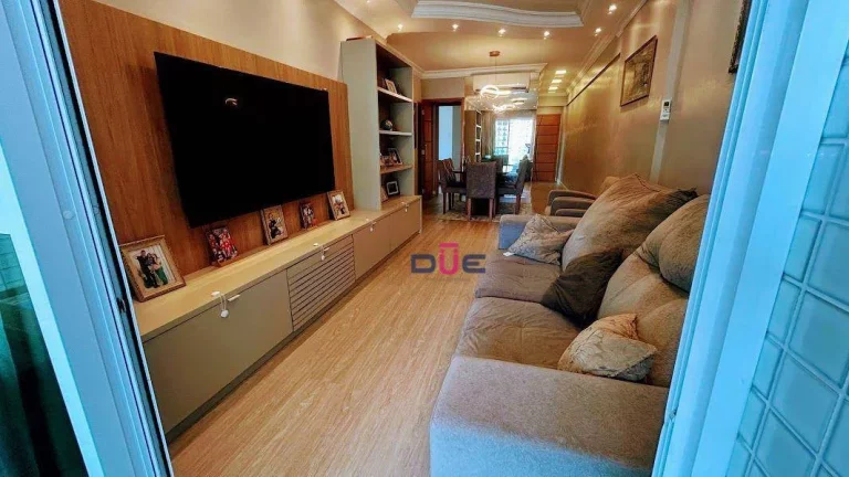 Imagem Apartamento com 3 dormitórios à venda, 104 m² por R$ 1.550.000 - Gonzaga - Santos/SP