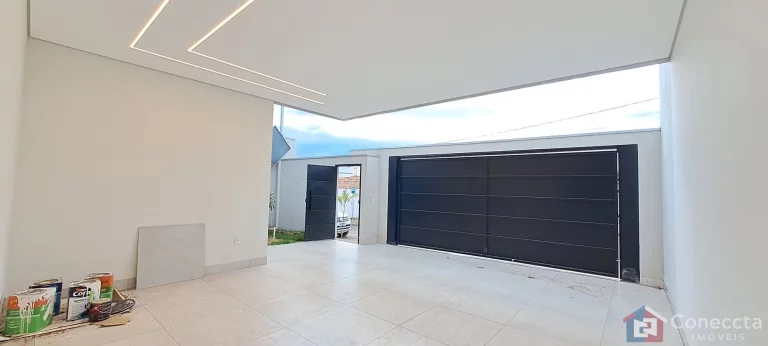 Imagem Casa à Venda no Jardim Panorâmico – Patos de Minas/MG – 3 Quartos e Área Gourmet