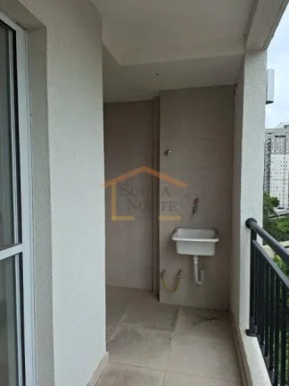 Imagem Apartamento novo com 36,5m², 2 dormitórios, sala para dois ambientes, cozinha, área de serviço, ...