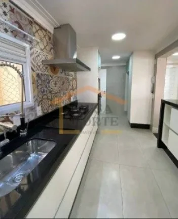 Imagem Apartamento com 114 m² de área útil, composto por 3 dormitórios, sendo 1 suíte com closet, sala...