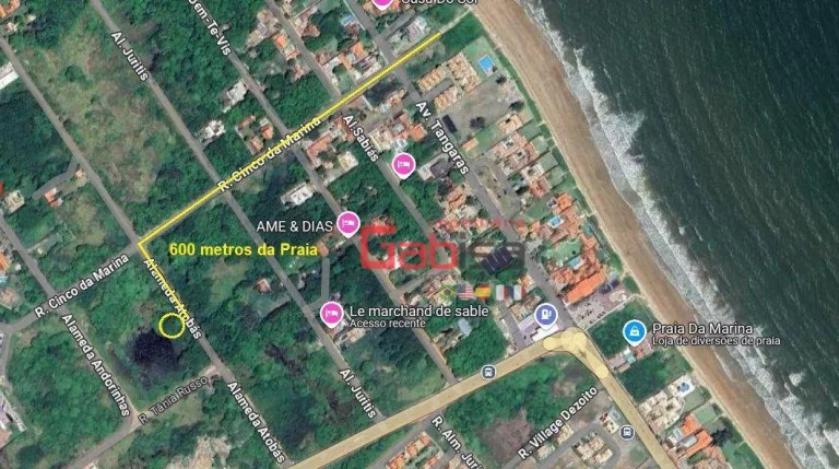 Imagem Terreno à venda, 1012 m² por R$ 280.000,00 - Baia Formosa - Armação dos Búzios/RJ