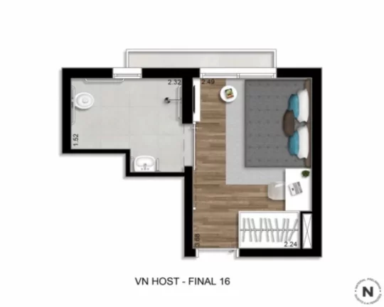Imagem Apartamentos Studios pronto na região do Paraíso