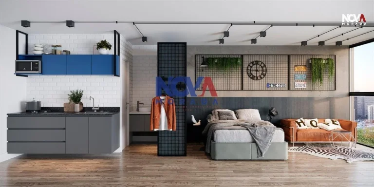 Imagem Magnífico lançamento de um edifício com unidades Studio, venha conhecer e conferir esse belo empr...