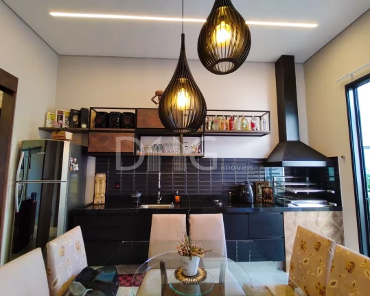 Imagem Casa térrea para venda com 3 suítes / Condomínio Reserva Real / Paulínia/SP