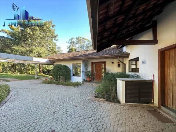 Imagem Casa TÉRREA em terreno de 10.490m² c/ casa Hóspede, Ateliê, Casa Caseiro.