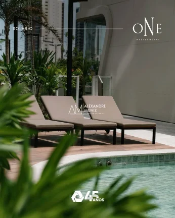 Imagem One Residencial, Beira Mar Fortaleza, Mucuripe. Andar Alto, 5 suítes.