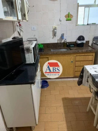 Imagem Apartamento com 2 dormitórios à venda, 129 m² por R$ 400.000 - Encruzilhada - Santos/SP