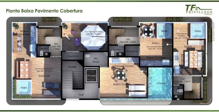 Imagem Apartamento à venda no bairro Bancários - João Pessoa/PB
