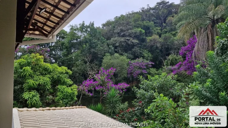 Imagem Sítio de Luxo à Venda em Nova Lima, com lagoa e um terreno de 10.000m², Casa Alto Padrão e Natureza Exuberante