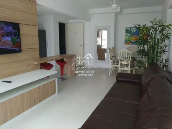Imagem Imperdível oportunidade: Apartamento à venda em Guarujá-SP, Pitangueiras! 3 quartos, 1 suíte, 2 salas, 2 vagas, 110m²!