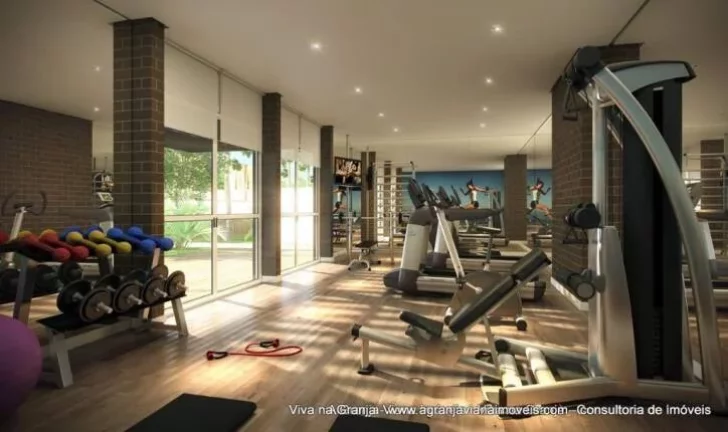 Imagem Apartamento com 1 dormitório para alugar, 38 m² - Granja Viana - Cotia/SP