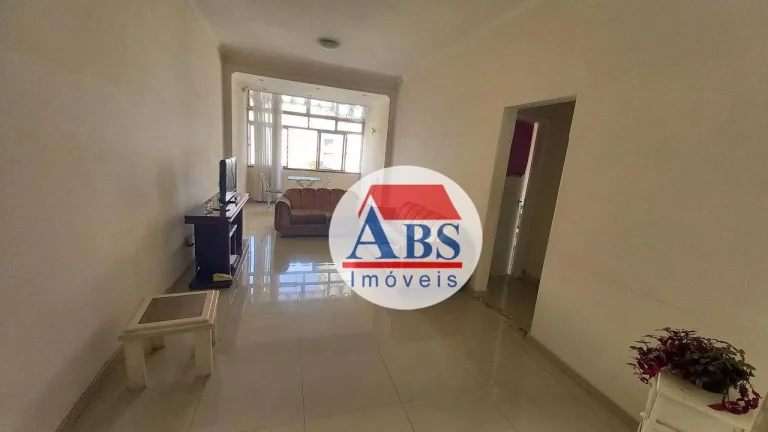 Apartamento a venda amplo na Aparecida em Santos 2 dor (1suíte) vista mar