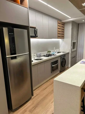 Imagem Apartamento com 2 dormitórios sendo 1 suíte e 2 vagas em Joinville/SC