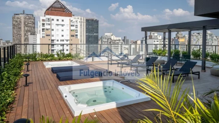 Imagem Apartamento studio de 26,67m² na Rua Major Setório - Vila Buarque