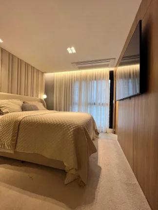 Imagem Apartamento com 2 suítes e 2 vagas de garagem na Praia Brava - Itajaí