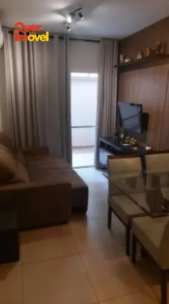 Imagem Apartamento à venda em Ribeirão Preto-SP, bairro Ipiranga: 2 quartos, 1 suíte, 2 salas, 2 banheiros, 1 vaga, 78m².