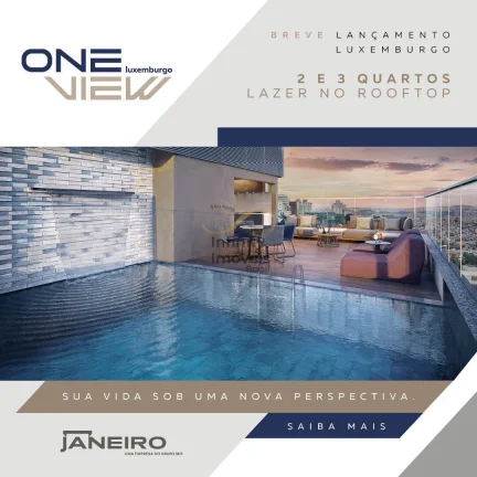 Imagem ONE VIEW - Apartamento à venda no bairro Cidade Jardim - Belo Horizonte/MG